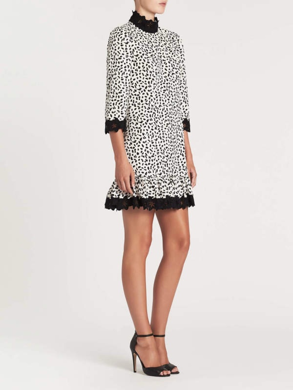 La Vie Rebecca Taylor Jaguar Print Dress